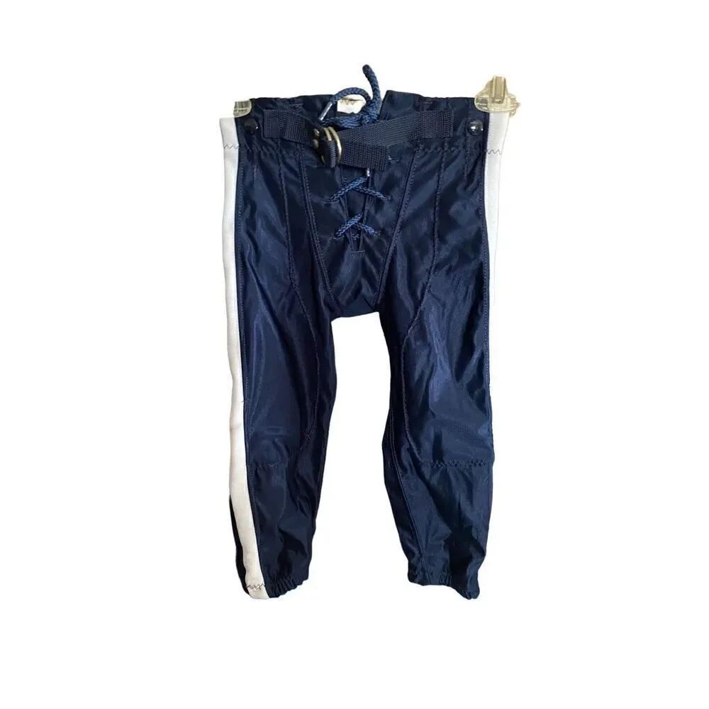 Alleson athletic blue and white striped football pants size XS ￼